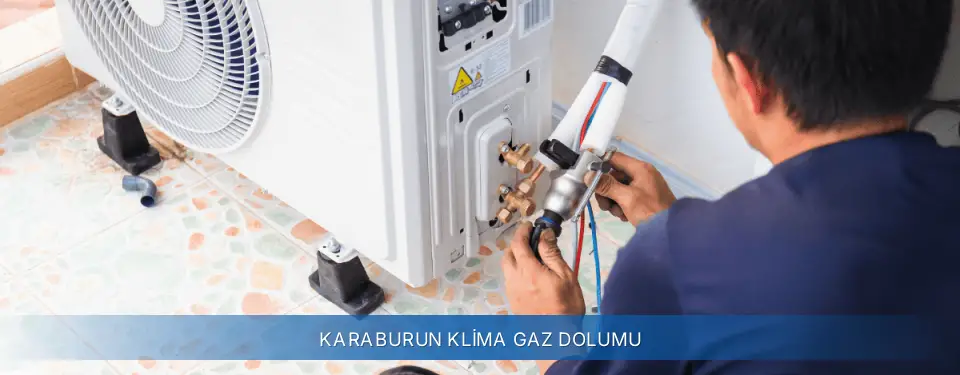Karaburun İlçemi General Electric Klima Gaz Dolumu